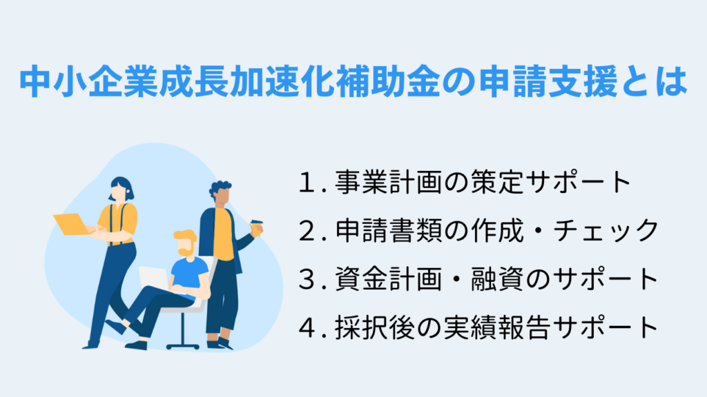 中小企業成長加速化補助金の申請支援とは